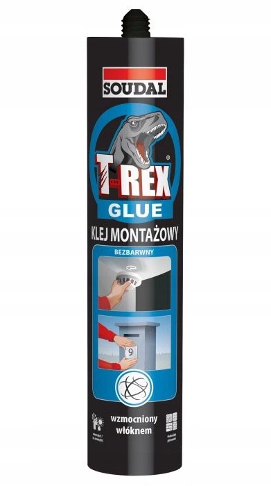 Soudal Klej Montażowy T-REX SUPER BŁYSKAWICZNY