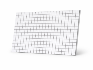 Mozaika ŚCIENNA Mozaiki Panel Biało - Czarny PCV Dekoracyjne Ozdobne Wodoodporne 48x96 cm