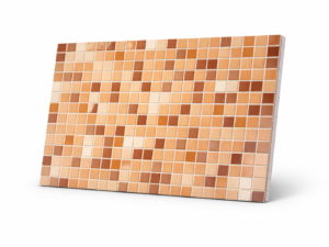 Mozaika ŚCIENNA Mozaiki Panel PCV Dekoracyjne Ozdobne Beżowa 48x96 cm