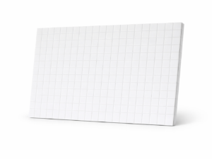 Mozaika ŚCIENNA Mozaiki Panel PCV Dekoracyjne Ozdobne Białe Biały 48x96 cm