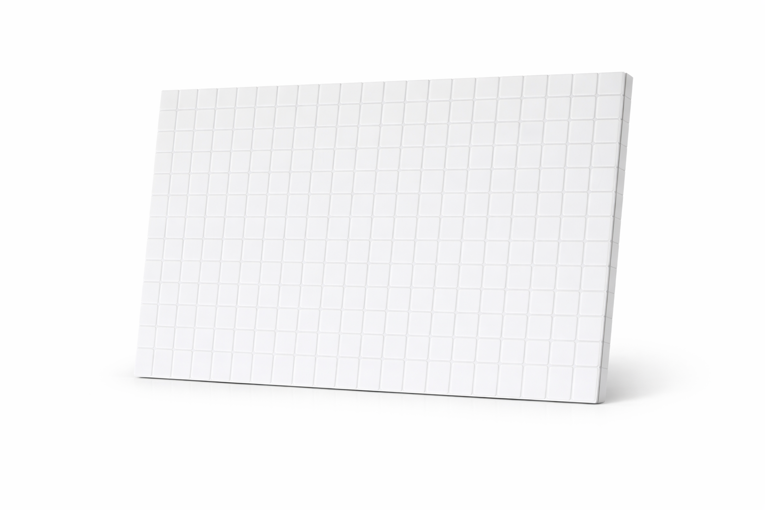 Mozaika ŚCIENNA Mozaiki Panel PCV Dekoracyjne Ozdobne Białe Biały 48x96 cm