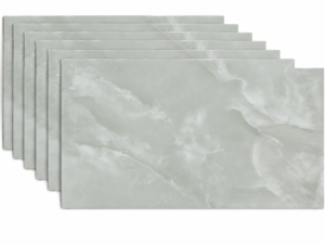 Panel Ścienny Samoprzylepny Dekoracyjny Jasno Szary 60x30 cm 8 szt
