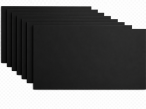 Panel Ścienny Samoprzylepny Dekoracyjny Czarny 60x30 cm 8 szt